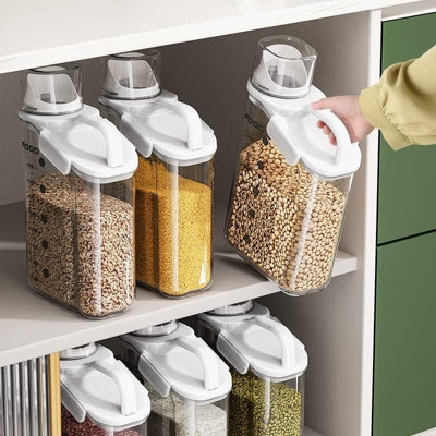 Taylor & Brown 2L Airtight Cereal Storage Container, BPAFree, Food Grade, Ideal for Cornflakes, Flour, Rice