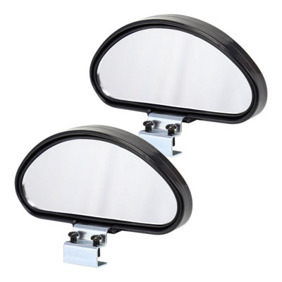 Taylor & Brown 2Pack Blind Spot Mirrors, Adjustable Wide Angle Rear View, Safety Auxiliary Mirror for Cars Universal Fit