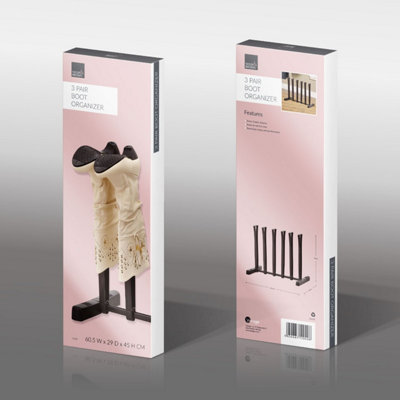 Taylor & Brown 3-Pair Boot Storage Rack - Ideal for Walking Boots ...