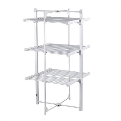 Taylor & Brown 3 Tier Large Heated Clothes Airer, 330W Energy-Efficient ...