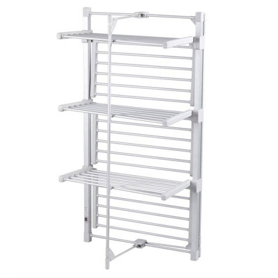 Taylor & Brown 3 Tier Large Heated Clothes Airer, 330W Energy-Efficient ...