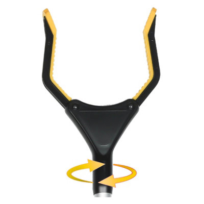 Taylor & Brown 32" Reacher Grabber Tool, Lightweight Mobility Aid, Trash Claw, Litter Picker, Arm Extension for Elderly (Yellow)