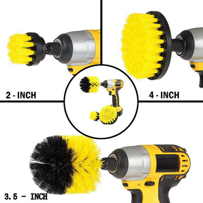 Drillbrush - Drill Brush Power Scrubber - Shower Scrub Brush - Cordless Tile Cleaner