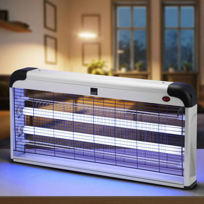 Taylor & Brown 40W Electronic Bug Zapper UV Light Insect, Mosquito, Fly ...