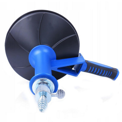 Taylor & Brown 7.6m Drain Auger, Hair Clog Remover with Drill Adapter, Heavy Duty Plumbing Snake for Kitchen, Bathroom, Shower