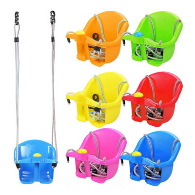 Taylor & Brown Adjustable Baby Swing Seat Safe Rope Swing for Kids ...