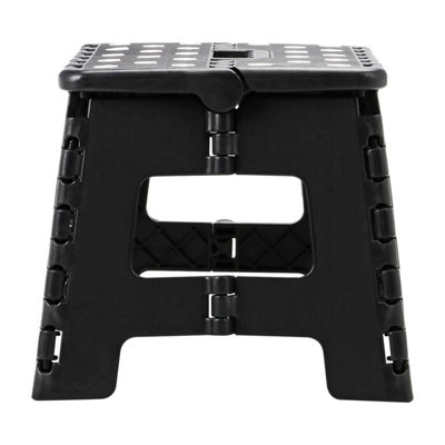 Taylor & Brown AntiSlip Folding Step Stool, 9 Inch Height, Compact ...