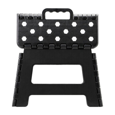 Taylor & Brown AntiSlip Folding Step Stool, 9 Inch Height, Compact ...