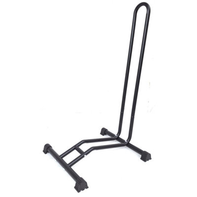 3-in-1 Bicycle Floor Stand - Display, Repair & Storage Rack For Mountain & Road Bikes Up To 29 Inch Wheels