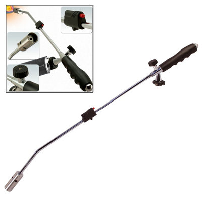 Taylor & Brown Blowtorch Weed Burner Garden Weed Killer, Moss Remover, De Icing, BBQ Lighting Adjustable Flame