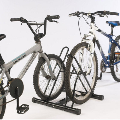 Taylor & Brown Double Twin Bike Stand Heavy Duty Reversible Rack for ...