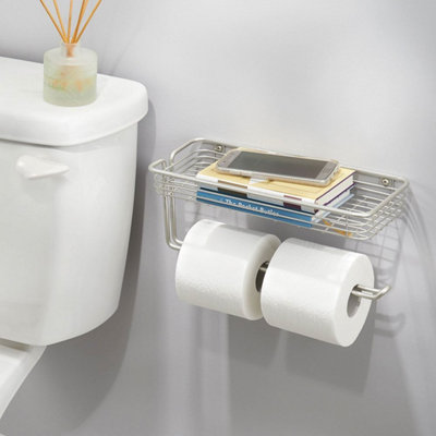 Taylor & Brown Wall-Mounted Toilet Paper Roll Holder - Bathroom ...