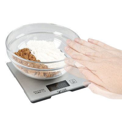 Taylor Pro Touchless TARE Compact Digital Scale 5Kg (11lbs / 5 litres)