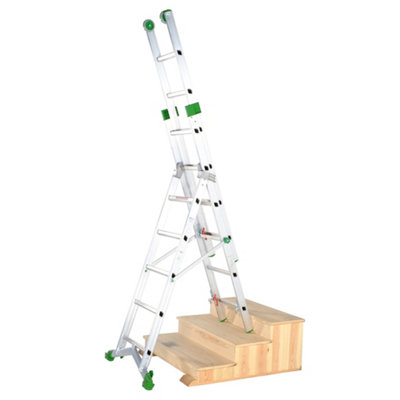 TB Davies 2.94m Heavy-Duty Combination Ladder (6.25m)
