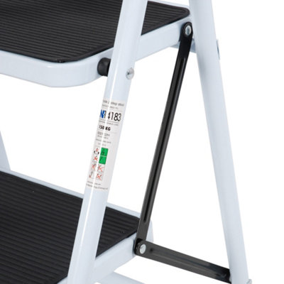 Werner 7400318L High Handrail Stepladder 3 Tread