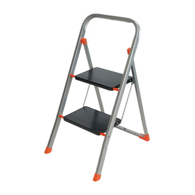 TB Davies 2 Tread Slimline Steel Step Stool