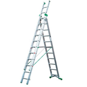 TB Davies 3.54m Heavy-Duty Combination Ladder (8.1m)