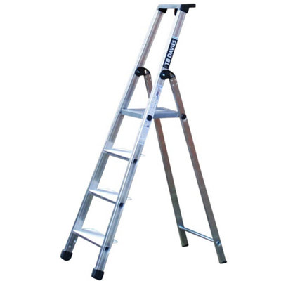 TB Davies 4 Tread Maxi Platform (0.88m) Step Ladder