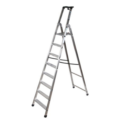 TB Davies 8 Tread Heavy-Duty Platform (1.82m) Step Ladder