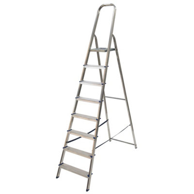 TB Davies 8 Tread Light Duty Platform (1.73m) Step Ladder | DIY At B&Q