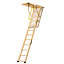 TB Davies EnviroFold 3-Section Timber Loft Ladder (2.8m)