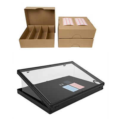 TCG Card Storage Boxes 3800 Cards Lockable 78 Card Display Case
