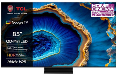 TCL 85C805K 85" 4K QLED Mini-LED HDR Google TV