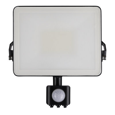 TCP 30W LED Floodlight with PIR Motion Sensor, Efficient Outdoor Light with Screwless Connector