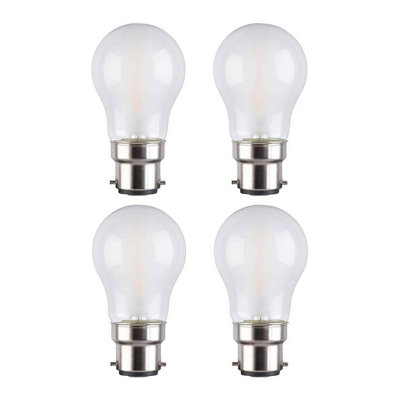 TCP 4PC Warm White Mini Globe LED Light Bulbs 4.2W 470Lm B22