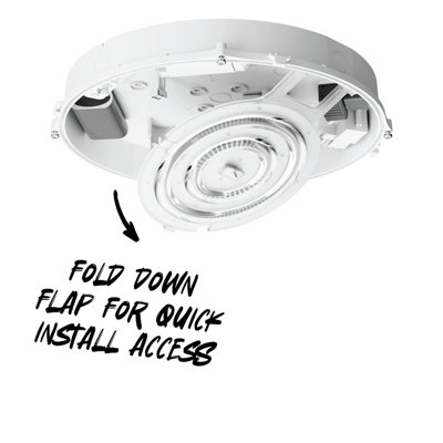 TCP Microwave Sensor Bulkhead Indoor/Outdoor Wall & Ceiling Light For Commercial and Residential Use (IP65)