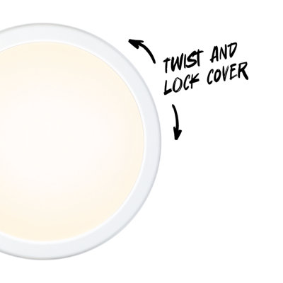 TCP Microwave Sensor Bulkhead Indoor/Outdoor Wall & Ceiling Light For Commercial and Residential Use (IP65)