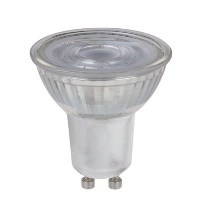 TCP Pack of 4 x Glass Smart LED GU10 320lm CCT and RGB Switchable