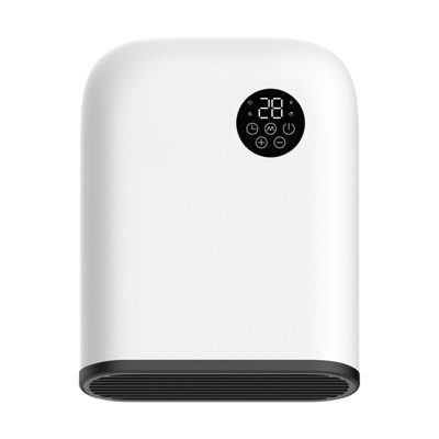 TCP Smart Downflow Ceramic Wall Mounted Heater 2000W, Ideal For Bathrooms and Small Rooms With Remote