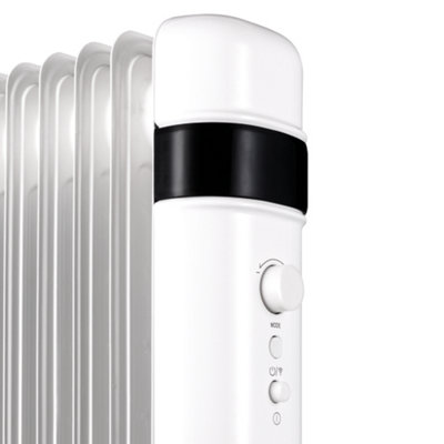 TCP Smart WiFi White Portable Free-Standing 11 Fin Oil Radiator 2500W ...