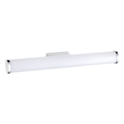 TCP White 600mm IP44 Tubular Mirror Bathroom Wall Light 12W