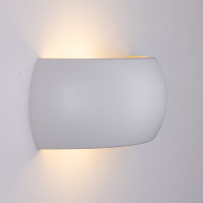 TCP White Up Down Style Indoor Wall Light IP20