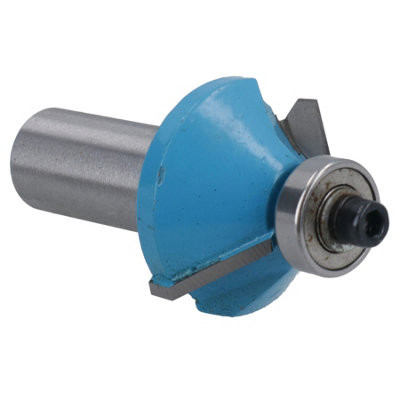 TCT 45 Degree Bearing Guided Chamfer Router Bit 30mm D Cutter 1/2