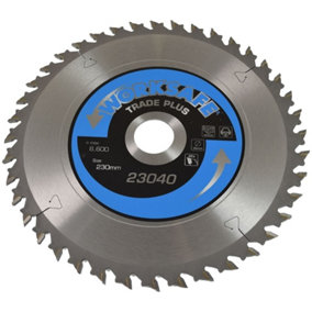 TCT Circular Saw Blade 230mm x 30mm 40tpu Pack of 1 by Ufixt