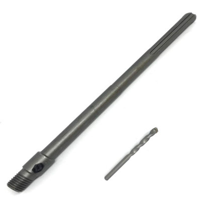 TCT Core Drill Bit SDS MAX Adapter 400mm Long M22 Thread With 8mm