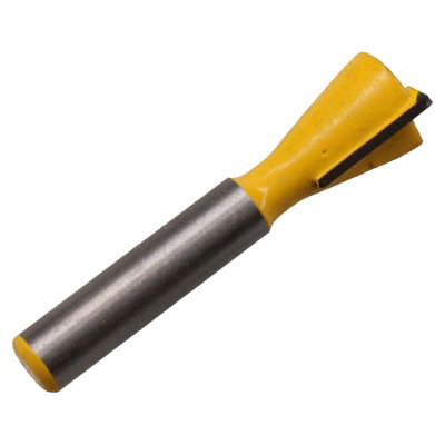 TCT Dovetail Joint Router Bit 12.7mm D 14 Degree Angle Cutting Tool 1/4 ...