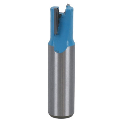 TCT Mortising Router Bit 12.7mm D 12mm Depth Cutter Cutting Tool 1/2 Shank
