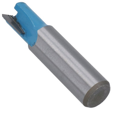 TCT Mortising Router Bit 12.7mm D 12mm Depth Cutter Cutting Tool 1/2 Shank