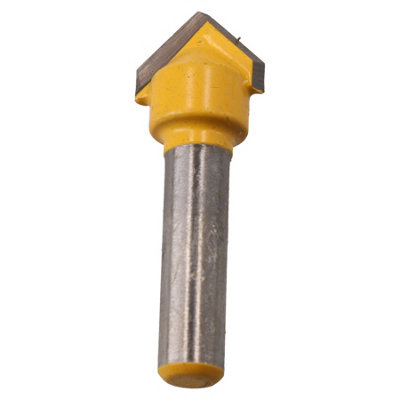 Groove cutting online router bit