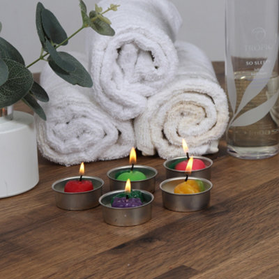 Tea Light Candle Set of 10 Fruit Themed Tea Lights by Laeto Ageless Aromatherapy - FREE DELIVERY INCLUDED - 6