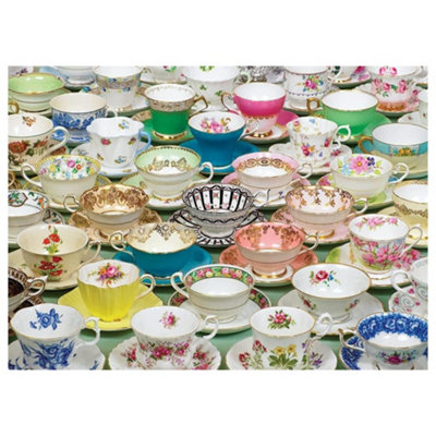 Teacups Jigsaw Puzzle 1000 Pieces