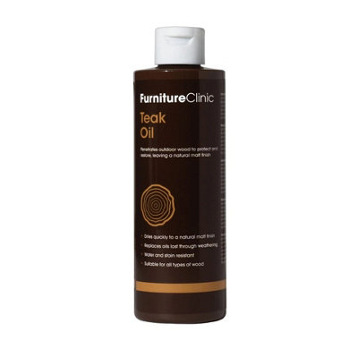 Teak Oil for Wood Protect and Restore Garden Furniture