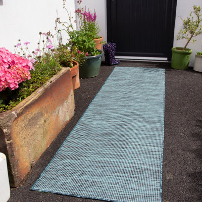 Teal Blue Soft Plastic Value Indoor Outdoor Weatherproof Washable ...