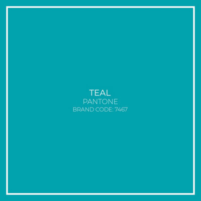 Teal Toughened Glass Kitchen Splashback - 900mm x 850mm