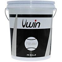 Team Pack Tennis Ball Bucket - 72x Training Balls - Premium Woven Felt BULK