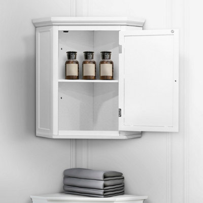 Small bathroom corner on sale storage